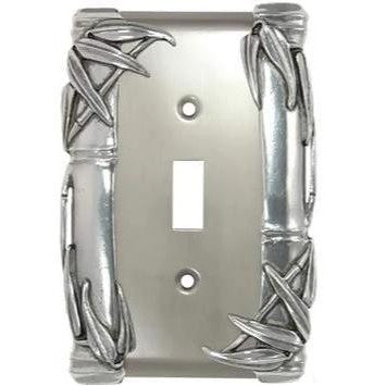 ANNE AT HOME Bamboo Style Wall Plate (Bright Nickel Finish)