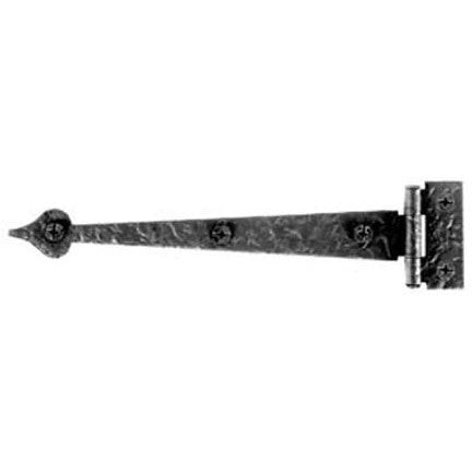 ACORN MANUFACTURING 6 1/2 Inch Cast Iron Flush Spear Cabinet Strap Hinge (Pair)