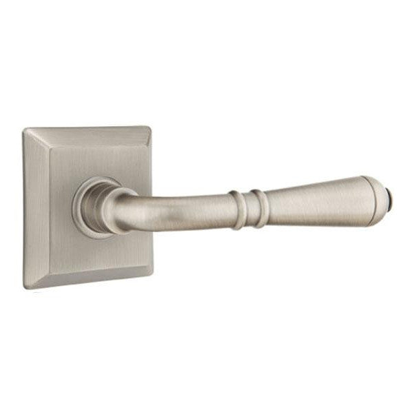 EMTEK Emtek Solid Brass Turino Lever With Quincy Rosette