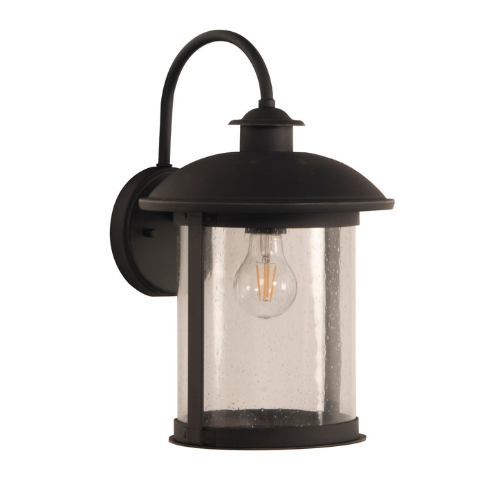 CRAFTMADE O'Fallon 1 Light Medium Outdoor Wall Lantern in Dark Bronze Gilded