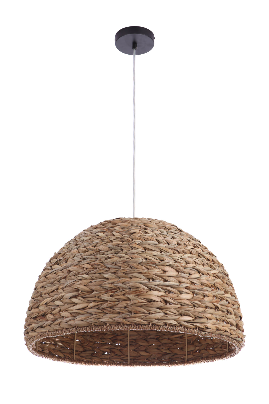 Natural Pendant 1 Light Pendant w/ Woven Sea Grass Dome CRAFTMADE