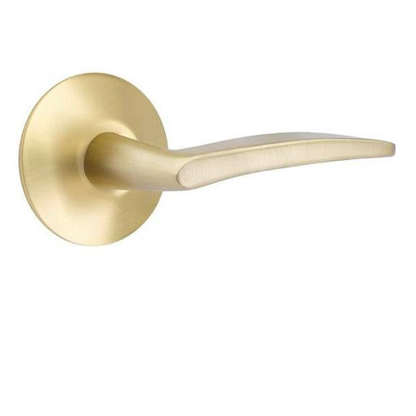 EMTEK Emtek Solid Brass Poseidon Lever With Modern Rosette(Several Finishes)