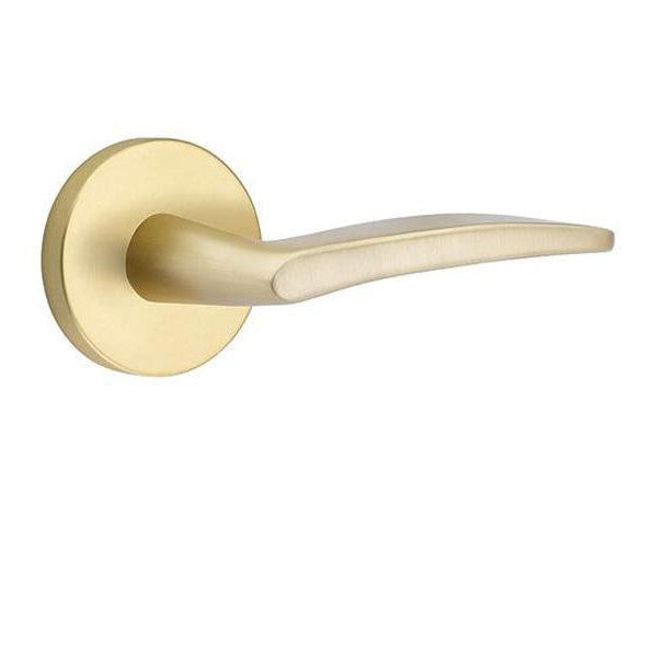 EMTEK Emtek Solid Brass Poseidon Lever With Disk Rosette (Several Finishes)