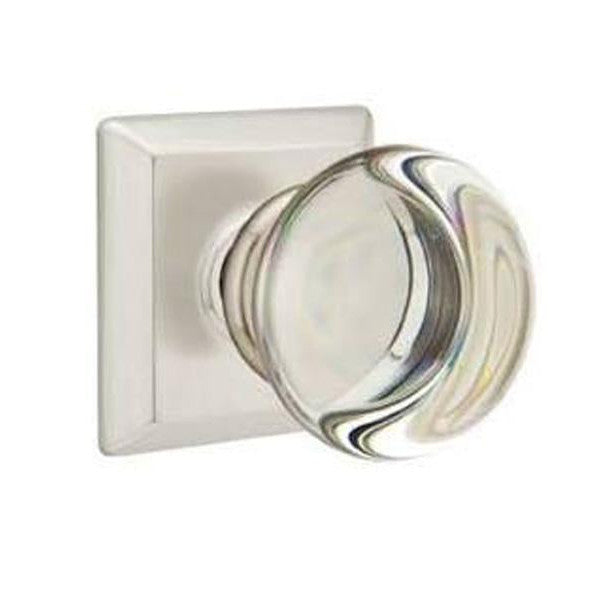 EMTEK Emtek 810PC Providence Crystal Door Knob with Solid Brass Rosette