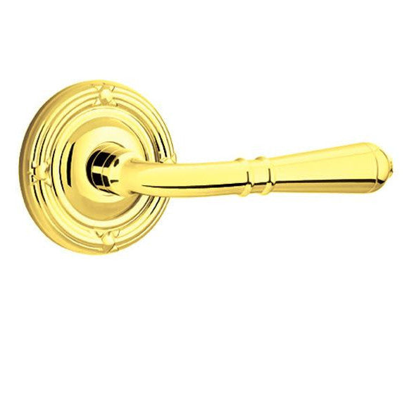 EMTEK Emtek Solid Brass Turino Lever With Ribbon & Reed Rosette (Many Finishes Available)