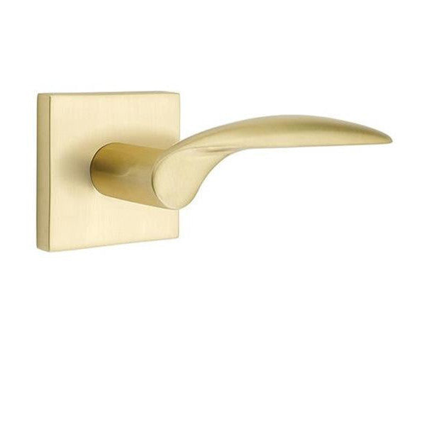 EMTEK Emtek Solid Brass Mercury Lever With Square Rosette (Several Finishes)