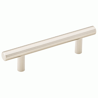 EMTEK Emtek 7 1/2 Inch Overall (5 Inch c-c) Brass Bar Pull (Satin Nickel Finish)