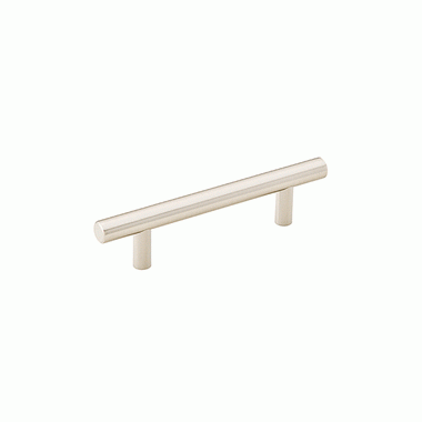 EMTEK 8 1/2 Inch Overall (6 Inch c-c) Brass Bar Pull (Satin Nickel Finish)