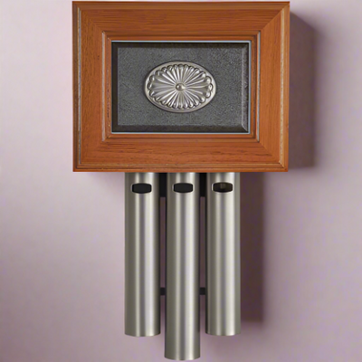 Westminster Decorative 3 Tube Short Chime in Pewter