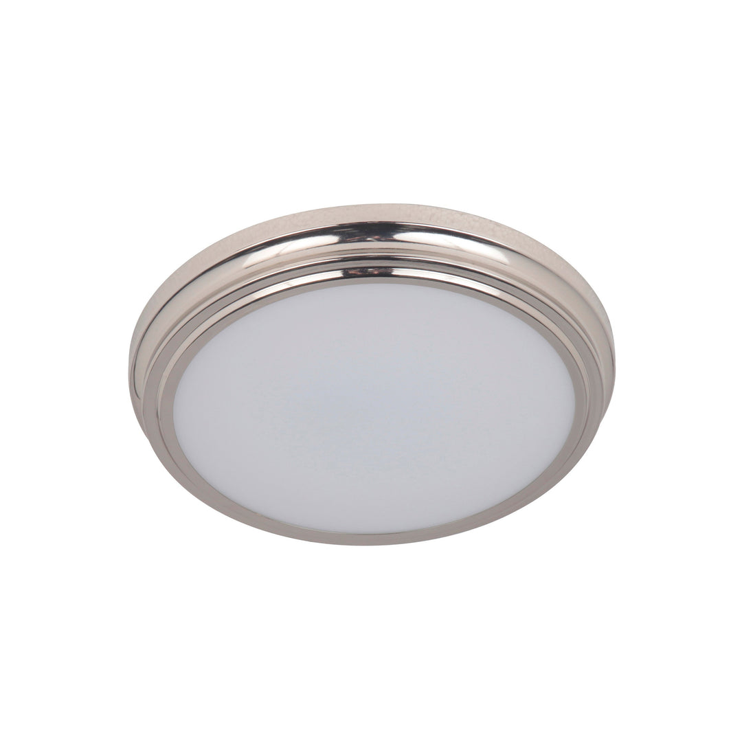 X66 Series 1 Light 13" LED Flushmount in Brushed Polished Nickel CRAFTMADE