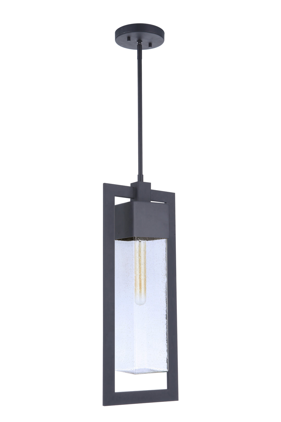 CRAFTMADE Perimeter 1 Light Large Outdoor Pendant in Midnight