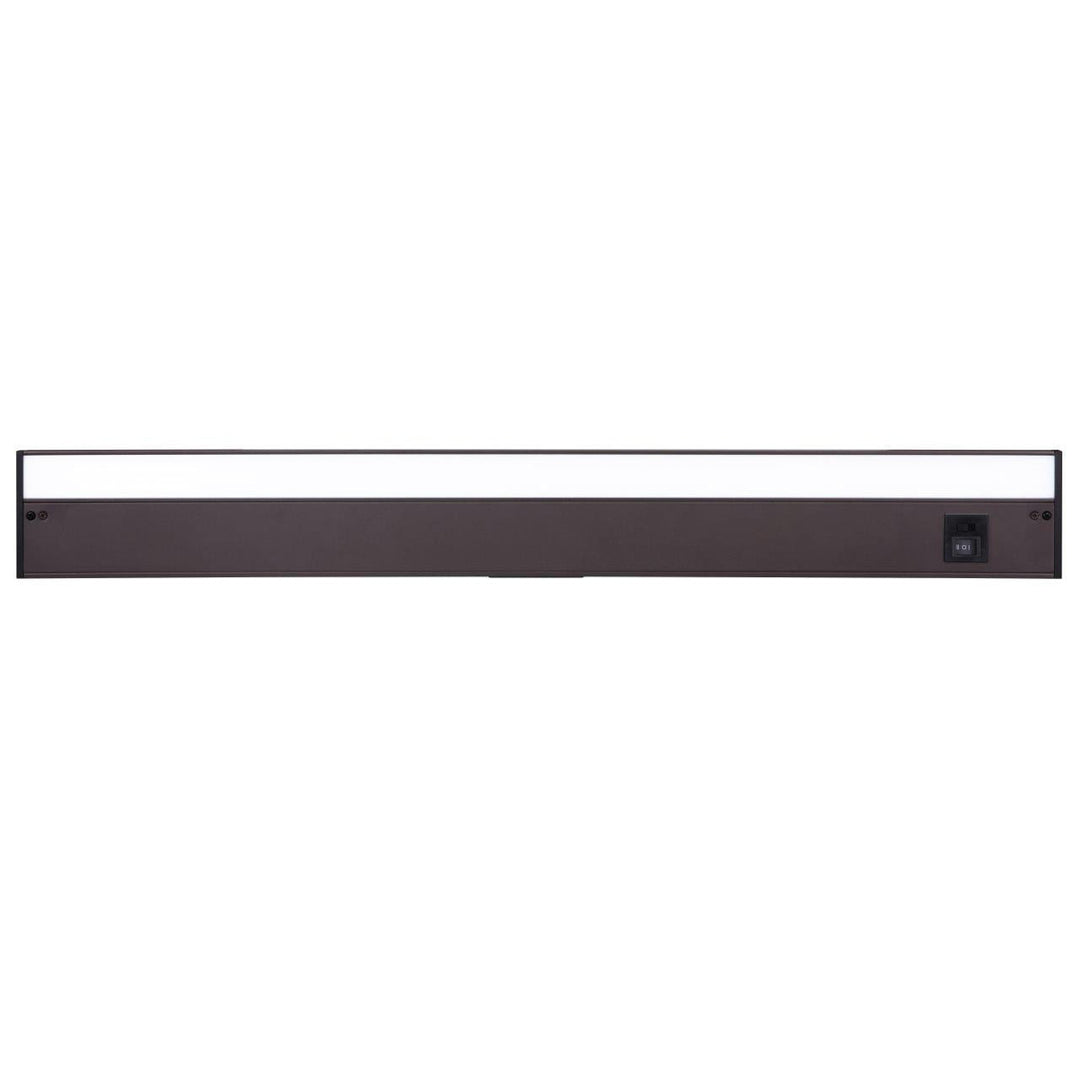 CRAFTMADE 30" Under Cabinet LED Light Bar in Bronze (3-in-1 Adjustable Color Temperature)