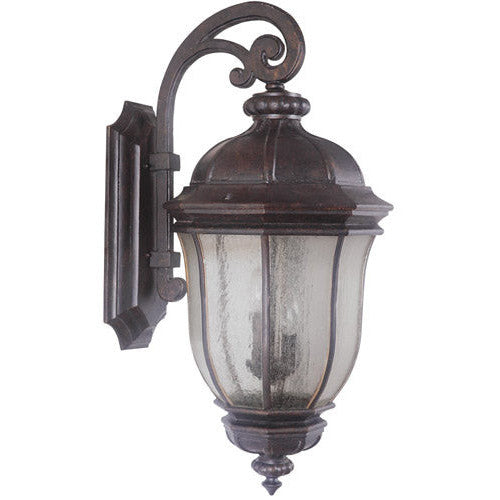 CRAFTMADE Harper 3 Light Extra Large Outdoor Wall Lantern in Peruvian Bronze Outdoor