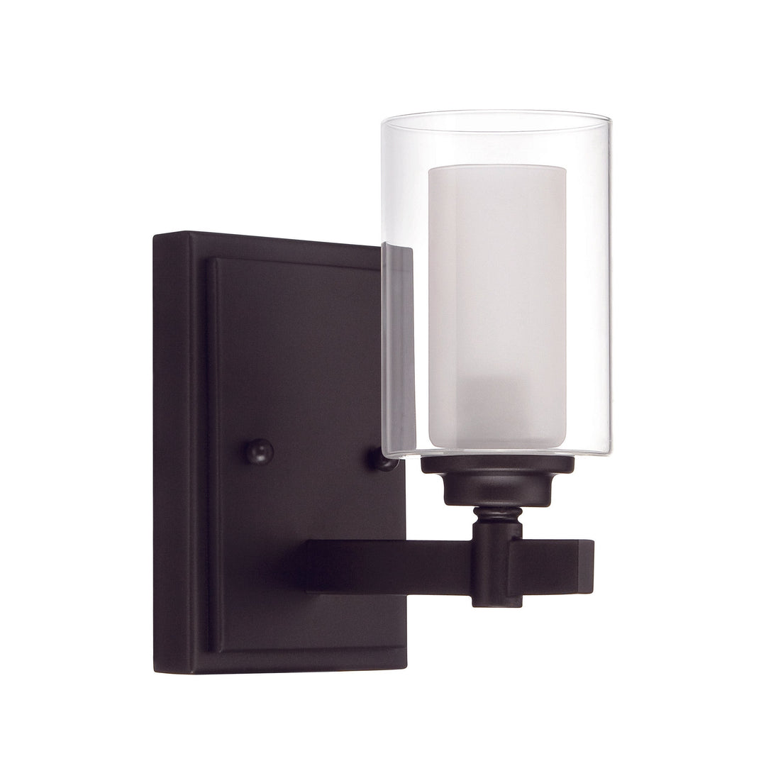 CRAFTMADE Celeste 1 Light Wall Sconce in Espresso