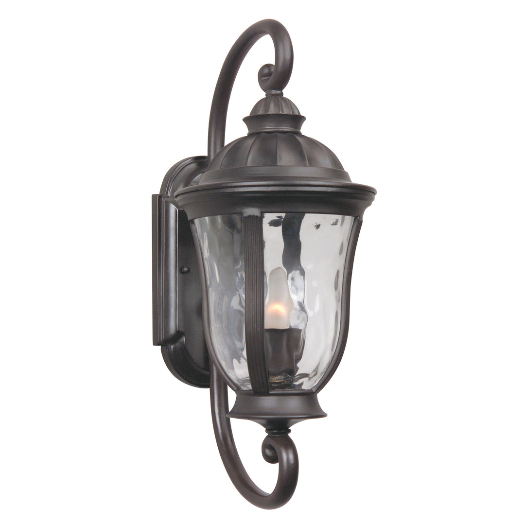 Frances 1 Light Small Outdoor Wall Lantern in Oiled Bronze Outdoor CRAFTMADE