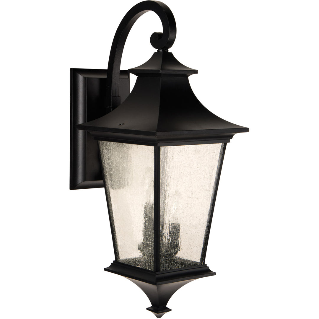 CRAFTMADE Argent II 3 Light Large Outdoor Wall Lantern in Midnight