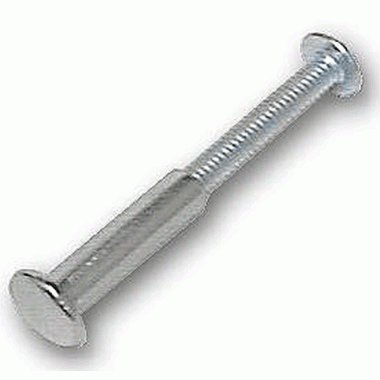 COPPER MOUNTAIN HARDWARE Chrome Cap Screws for Glass Knobs