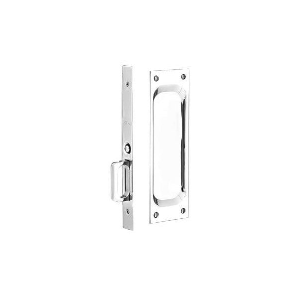 EMTEK Emtek Sandcast Bronze Rustic Modern Rectangular Mortise Pocket Door (Several Finishes Available)