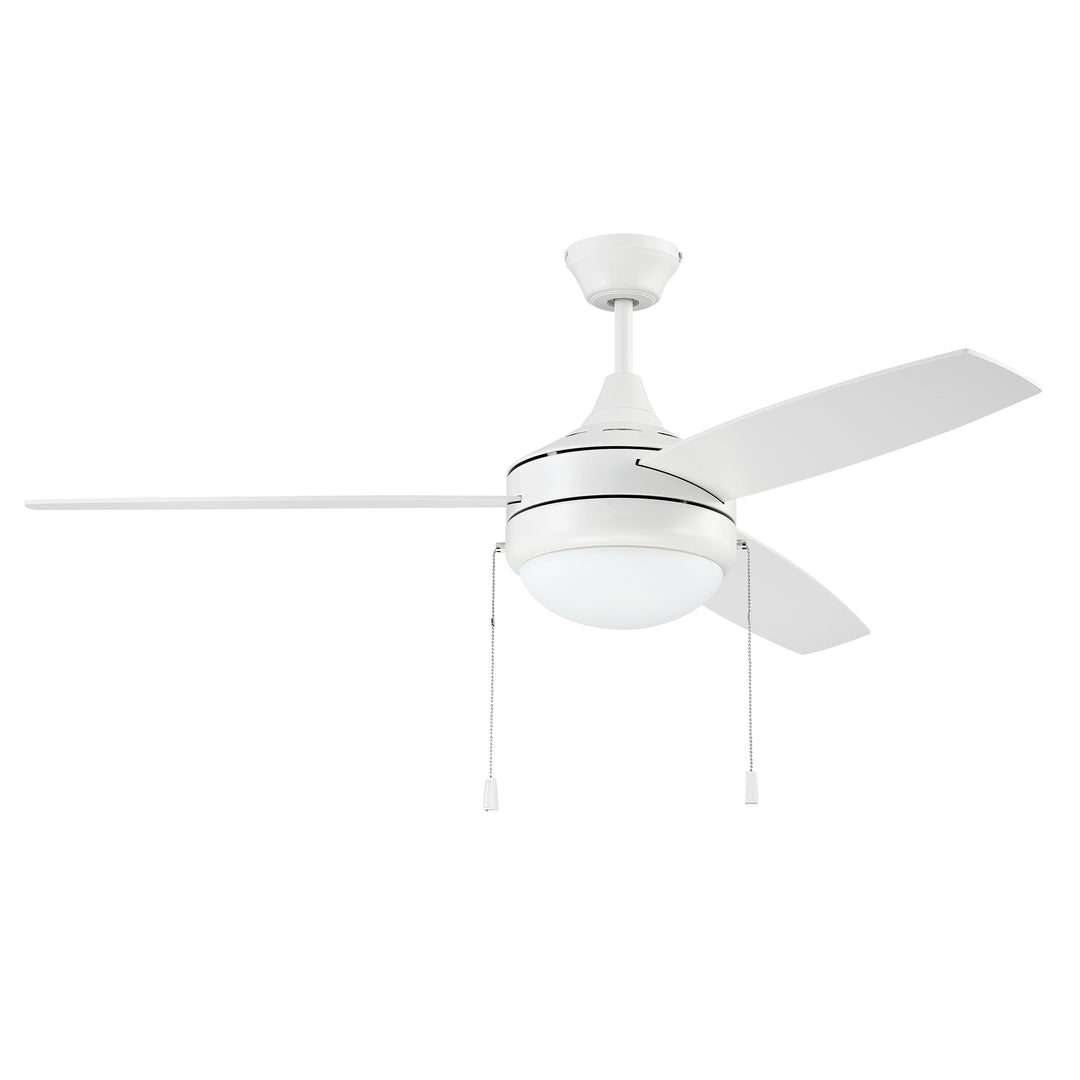 CRAFTMADE 52" Phaze Energy Star 3 in White w/ White Blades