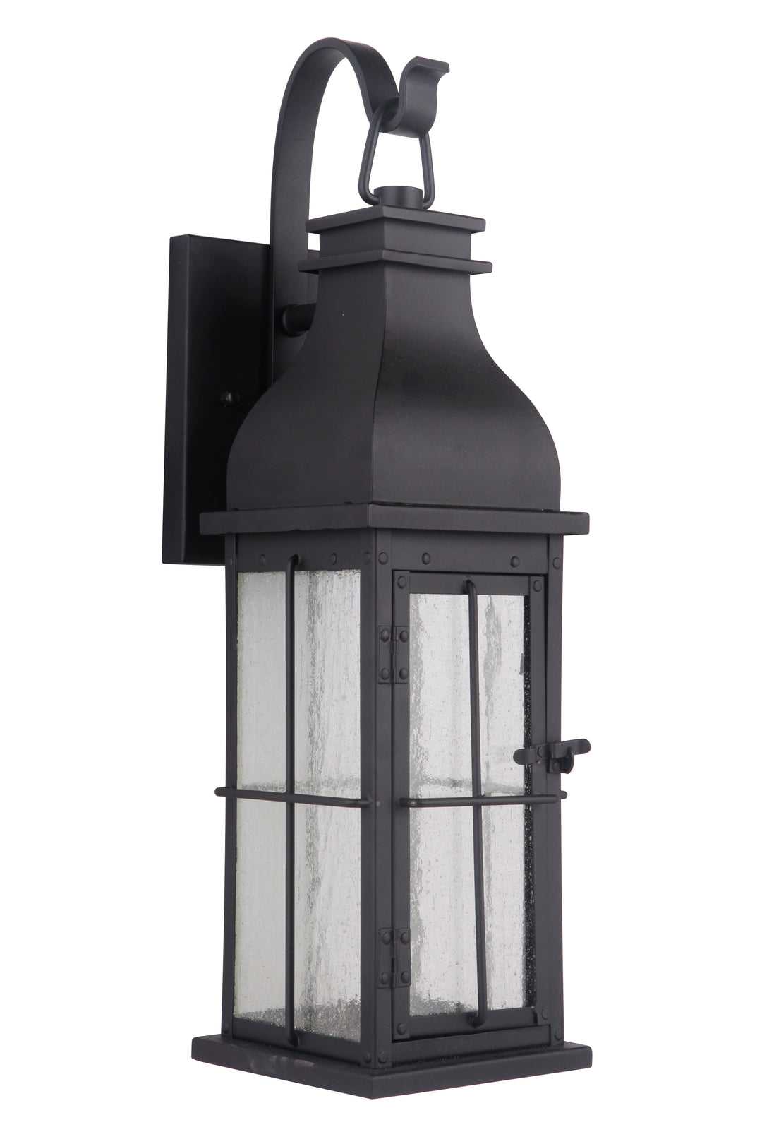 CRAFTMADE Vincent 1 Light Medium LED Outdoor Wall Lantern in Midnight