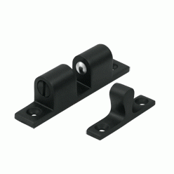 2 1/4 Inch Deltana Ball Tension Catch (Matte Black Finish) DELTANA