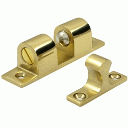 3 Inch Deltana Ball Tension Catch (Polished Brass Finish) DELTANA