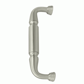 8 Inch Deltana Solid Brass Door Pull (Brushed Nickel Finish) DELTANA