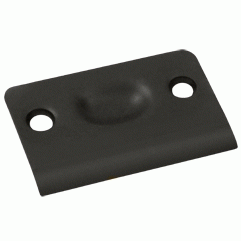 2 1/8 Inch Deltana Strike Plate (Oil Rubbed Bronze Finish) DELTANA