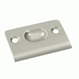 2 1/8 Inch Deltana Strike Plate (Brushed Nickel Finish) DELTANA