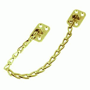 DELTANA 12 Inch Deltana Transom Chain (Polished Brass Finish)