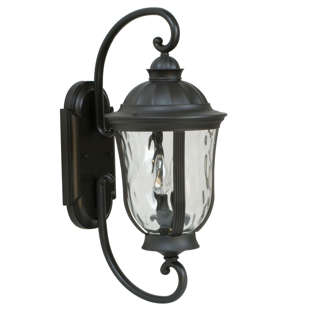 Frances 2 Light Medium Outdoor Wall Lantern in Oiled Bronze Outdoor CRAFTMADE