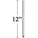 CRAFTMADE 12" Downrod in Brushed Satin Nickel