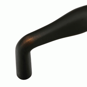 EMTEK 6 1/4 Inch Overall (6 Inch c-c) Dane Pull (Oil Rubbed Bronze Finish)