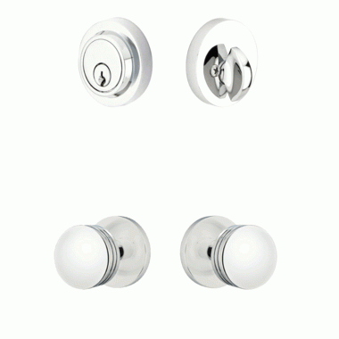 EMTEK Emtek Single Door Entryway Bern Knob With Disc Rosette