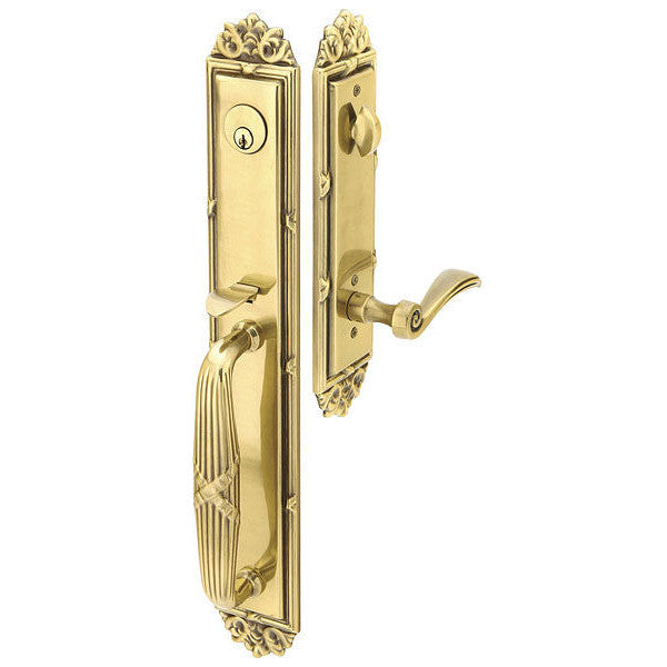 EMTEK Solid Brass Imperial Style Entryway Set (Several Finishes Available)