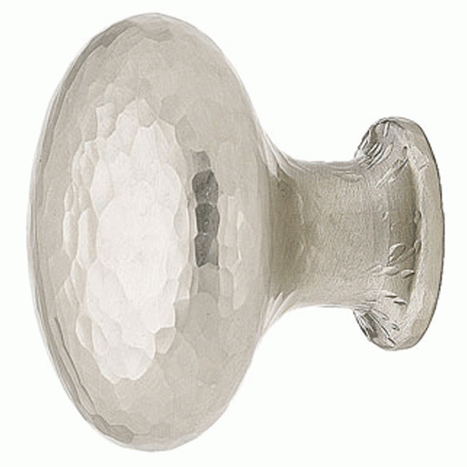 EMTEK Emtek Arts & Crafts 1 1/4 Inch Solid Brass Round Dimpled Knob (Brushed Nickel Finish)