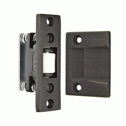 EMTEK Roller Catch with Strike (Oil Rubbed Bronze Finish)