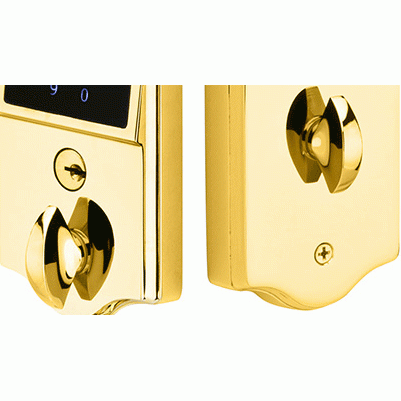 EMTEK Emtek E3002PVD EMTouch Electronic Touchscreen Keypad Deadbolt (Polished Brass Finish)