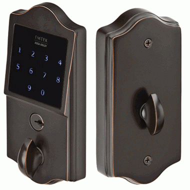 EMTEK Emtek Oil Rubbed Bronze EMTouch Electronic Touchscreen Keypad Deadbolt