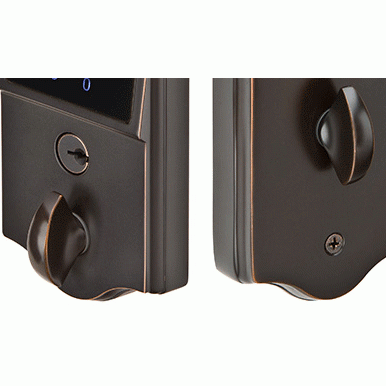 EMTEK Emtek Oil Rubbed Bronze EMTouch Electronic Touchscreen Keypad Deadbolt