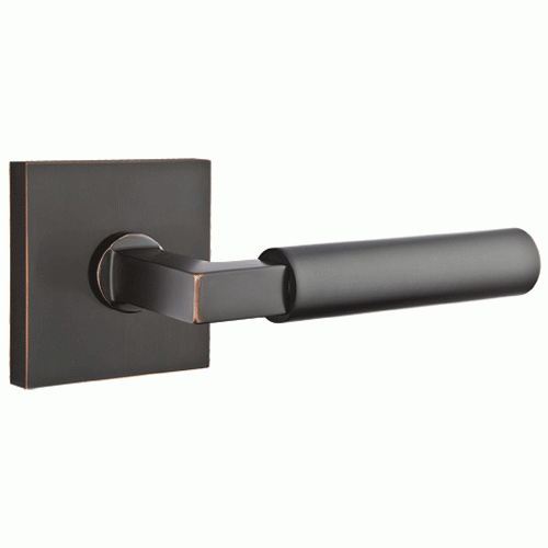 EMTEK Emtek Solid Brass Hercules Lever With Square Rosette