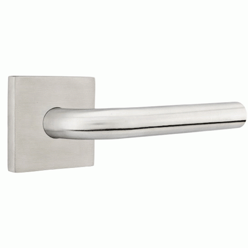 EMTEK Emtek Stainless Steel Kiel Lever With Square Rosette