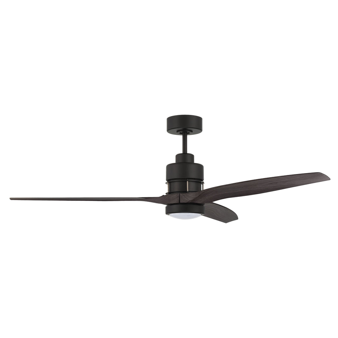 CRAFTMADE 60" Sonnet WiFi in Flat Black  w/ Greywood Blades