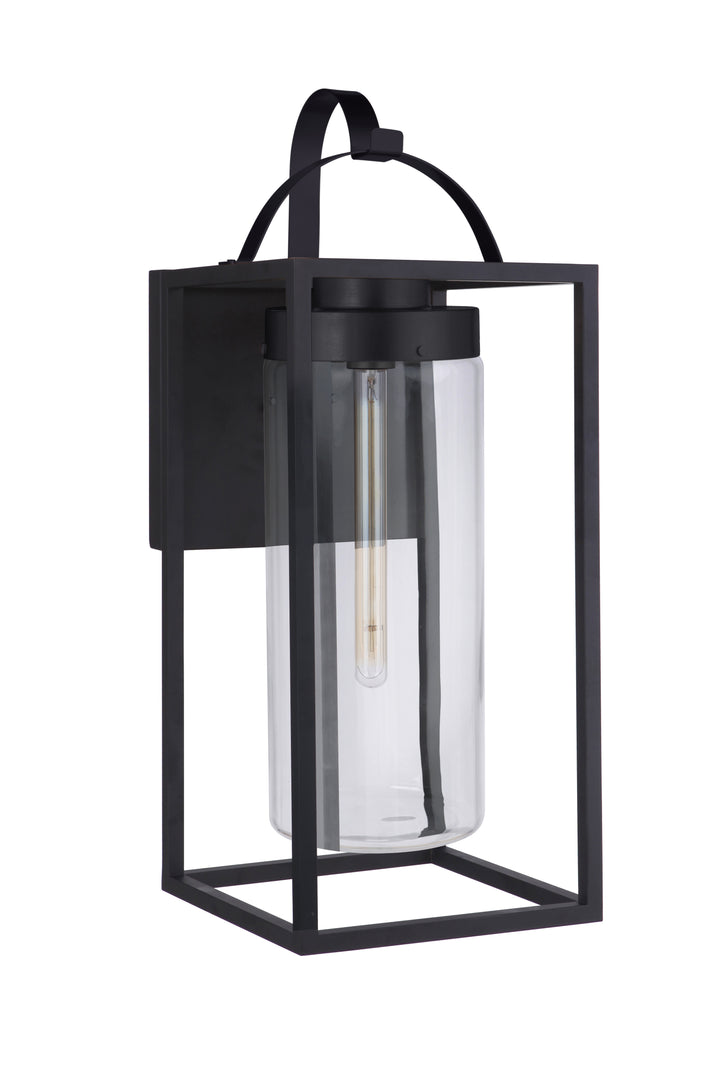 CRAFTMADE Neo 1 Light Extra Large Outdoor Wall Lantern in Midnight