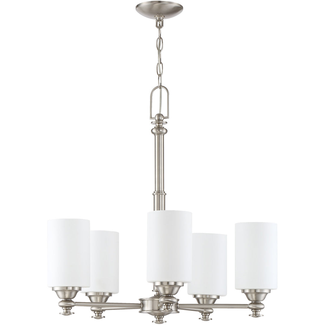 CRAFTMADE Dardyn 5 Light Chandelier in Brushed Polished Nickel