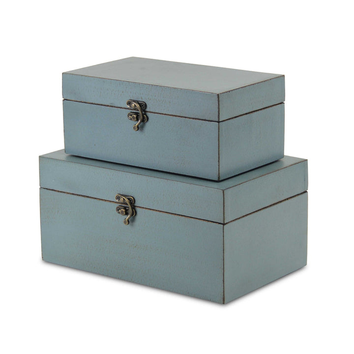 CHEUNGS Lestina Set of 2 Storage Boxes - Blue