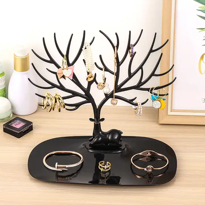 Deer Tree Tray Storage Gift Item COPPER MOUNTAIN HARDWARE