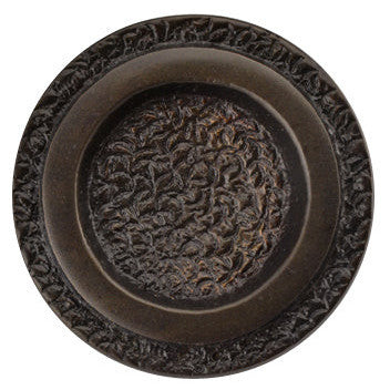 COPPER MOUNTAIN HARDWARE 2 Inch Solid Brass Cascade Circle Knob (Oil Rubbed Bronze Finish)