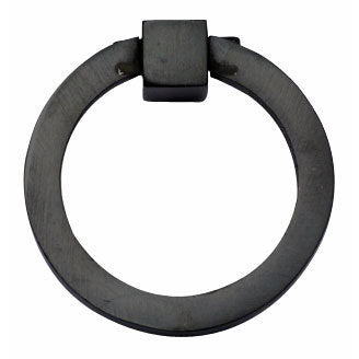 COPPER MOUNTAIN HARDWARE 3 Inch Mission Style Solid Brass Drawer Ring Pull (Oil Rubbed Bronze)