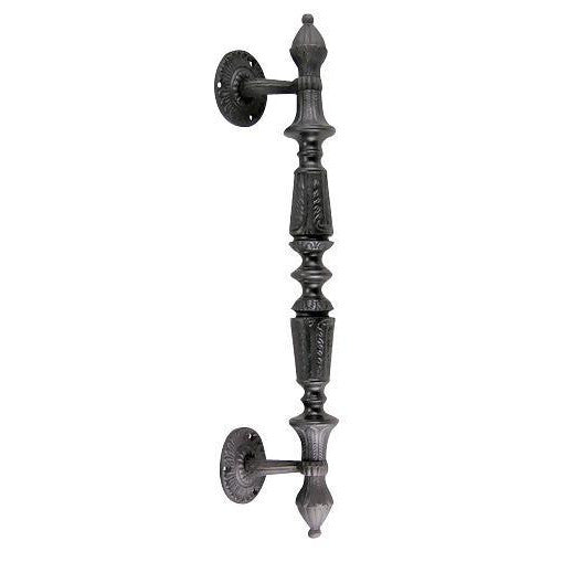 COPPER MOUNTAIN HARDWARE 15 1/2 Inch Large Solid Brass Door Pull (Oil Rubbed Bronze Finish)